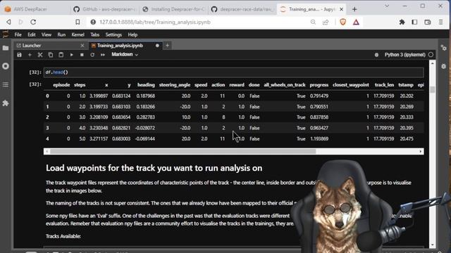 Step by Step: How to install Log Analysis for Deepracer and visualize waypoints like a pro! смотреть онлайн