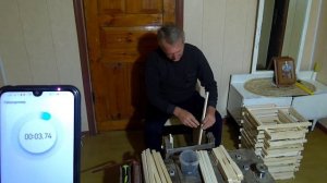 Самый простой кондуктор  сборки рамок для пчёл