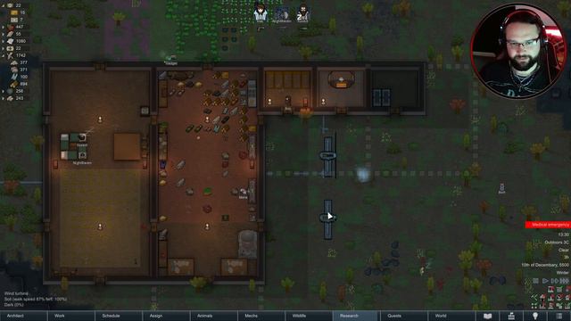 Rimworld - Biotech Update! - Raven's back in the room! - Ep 7 смотреть онлайн