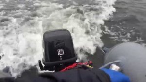 обкатка   лодочный мотор TOYAMA 9.8      23 декабря 2023г.  Москва