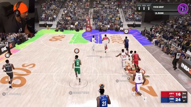 Derrick Rose POSTERS are INSANE in NBA 2K23 Player Control! смотреть онлайн