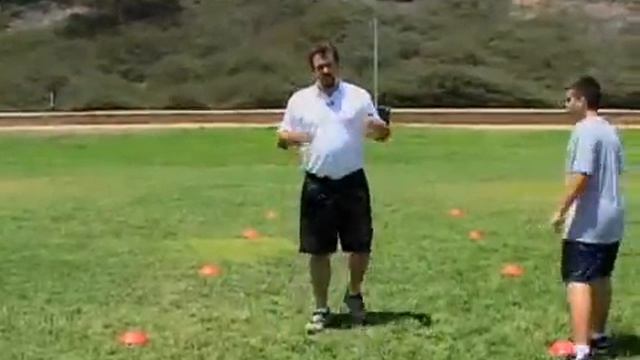 Power Step Kick Step Cone Drill смотреть онлайн