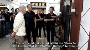 Вин Чун. Грандмастер Чоу Тзе Чуен: Деревянный манекен Вин Чун