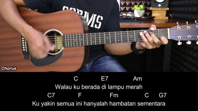 Lampu Merah - The Lantis | Tutorial Chord Gitar Mudah dan Lirik смотреть онлайн