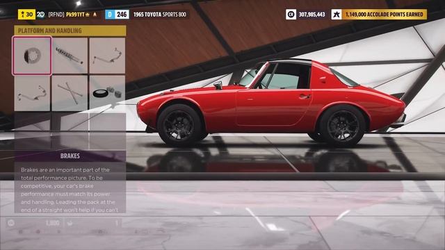 [FH5] 1965 Toyota Sports 800 Customization/Testing смотреть онлайн