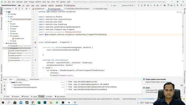 Define Navigation Paths Part 1 - Android Kotlin Fundamental смотреть онлайн