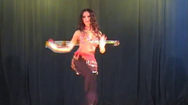 Hopa Eshta . Bellydance with cane (assaya). Танец живота с тростью (ассаей) . смотреть онлайн
