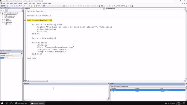 Excel VBA Introduction Part 29.2 - Outlook Email Events смотреть онлайн