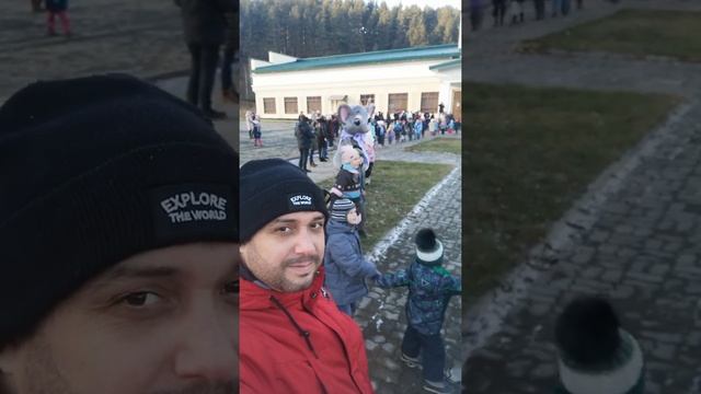 Хоровод с Дедом Морозов Белокуриха 15.11.2020 Открытие Алтайской резиденции деда мороза смотреть онлайн
