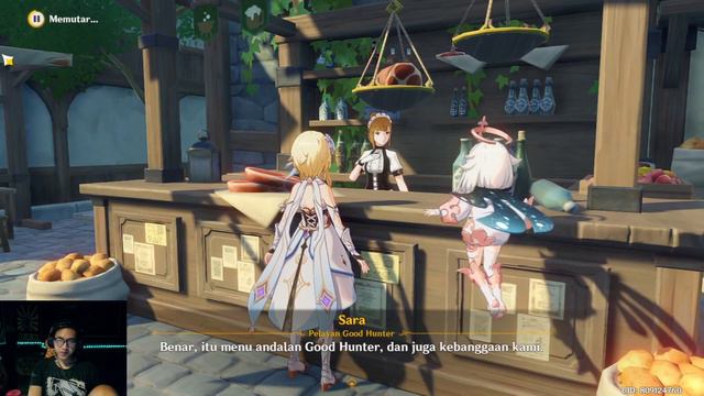Kekhawatiran Sara! Pesanan Membuat Sticky Honey Roast - GENSHIN IMPACT смотреть онлайн