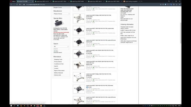 Aqua Computer ч6. Водоблоки Aqua Computer Cuplex Kryos NEXT
