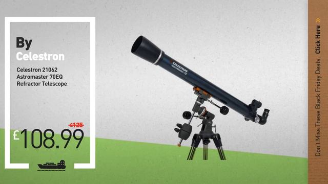 15% Off Selected Celestron Astromaster Range Telescopes | Amazon UK Black Friday смотреть онлайн