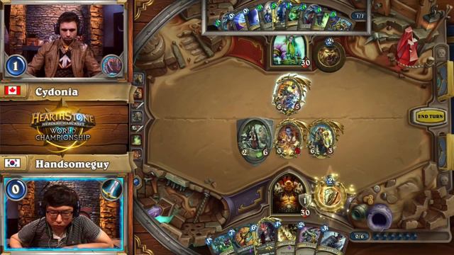 Cydonia vs Handsomeguy | GROUP A |Game 2 | Hearthstone World Championship 2016 смотреть онлайн