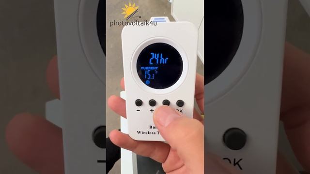 Infrarotheizung 600 Watt mit Thermostat - Ersteinrichtung der Fernbedienung / Thermostat смотреть онлайн