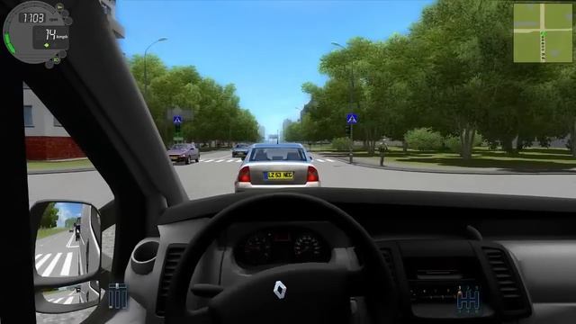 City Car Driving 1.4.0 - Renault Trafic Cargo смотреть онлайн