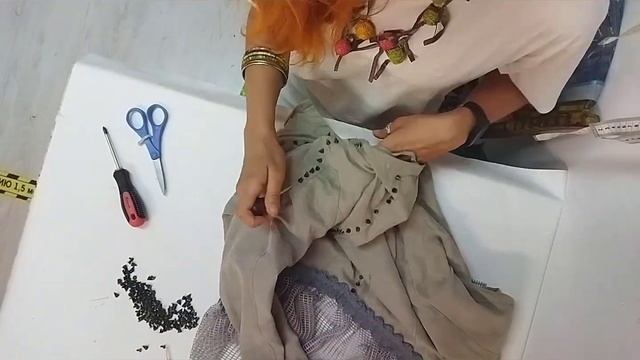 Вторая жизнь вещей. Декор куртки женской косухи смотреть онлайн