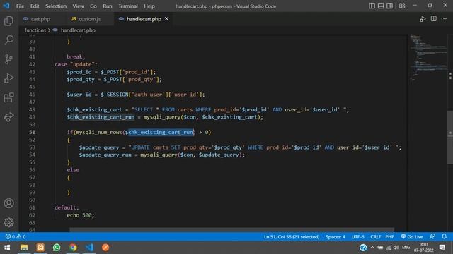 PHP Ecom Part 24: How to update product quantity in shopping cart PHP | Allow logged-in users only смотреть онлайн