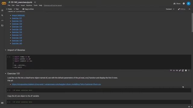 250+ Exercises - Data Science Bootcamp in Python - Udemy смотреть онлайн