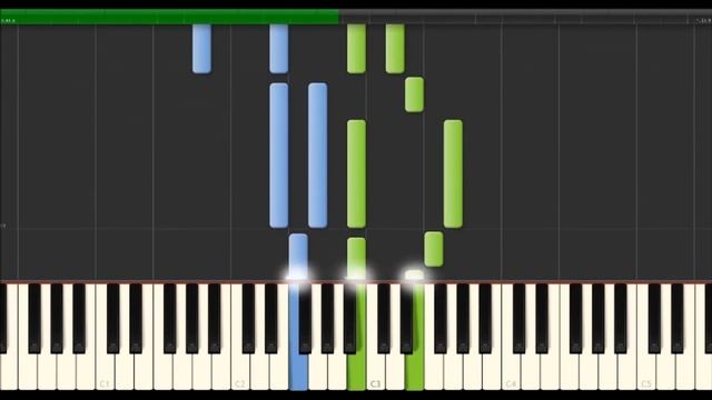 Patrick Doyle - Hogwarts' Hymn (Synthesia Piano Tutorial) смотреть онлайн