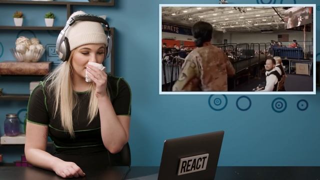Soldiers & Civilians React To Try Not To Cry Challenge (Military Reunions) смотреть онлайн