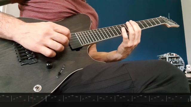 Linkin Park - Pushing Me Away guitar cover + Tabs смотреть онлайн