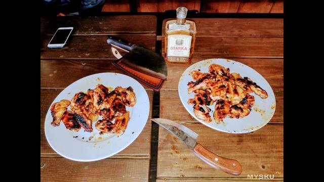 Китайский нож-топорик XYj Full Tang | #Обзор смотреть онлайн