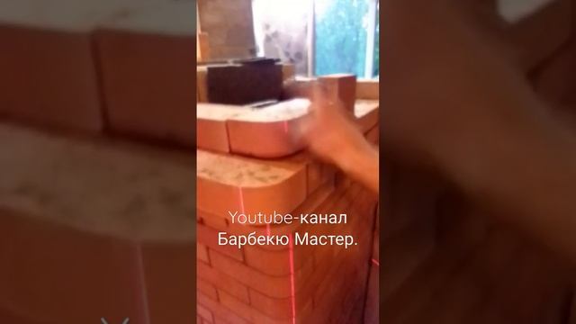 Как правильно делать ровные углы у печи!