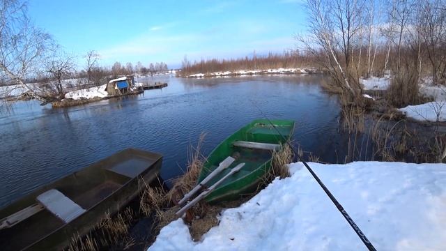 Весенняя рыбалка 2022 на спиннинг в марте на канале СУГРЭС! Ловля Судака и Окуня весной смотреть онлайн