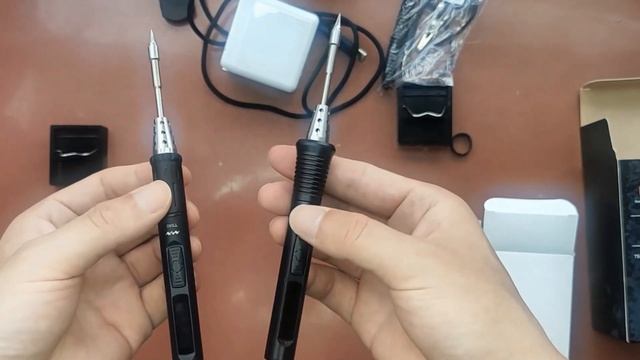 TS80P Soldering Iron Unbox and Simple Working Review смотреть онлайн