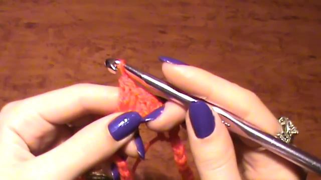 Шарф СНУД крючком для начинающих. Round Crochet Scarf