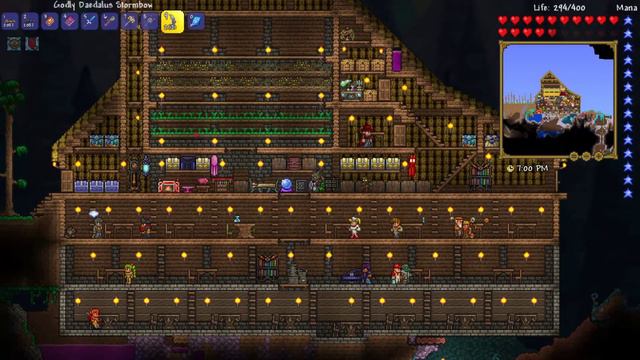 Terraria: Стрим 7 + Дата релиза Terraria 1.4 journey's end смотреть онлайн