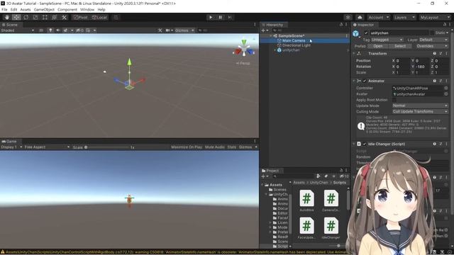 The Era of VTuber! Building VTuber with Python and Unity! [Ep2 TCP and 3D model setup] смотреть онлайн