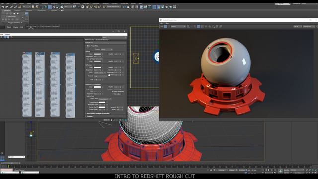 REDSHIFT FOR 3ds MAX BASICS TUTORIAL (ROUGH CUT)