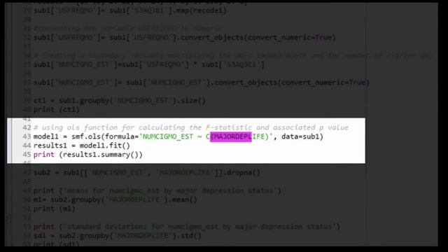 ANOVA – Python 6/6 смотреть онлайн