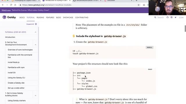 Integrating React Storybook into a Gatsby site смотреть онлайн