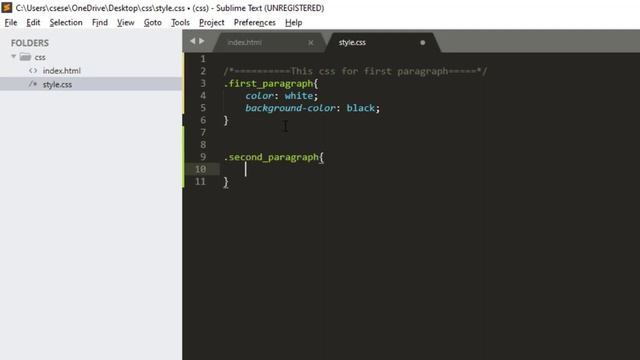 How to use Color, Background Color, and comment in CSS смотреть онлайн