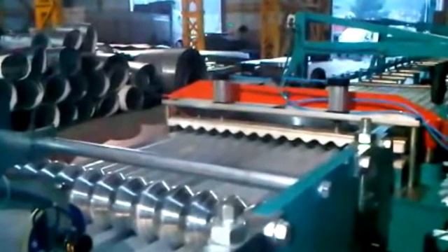 Производство трапецеидального гофрированного листа смотреть онлайн