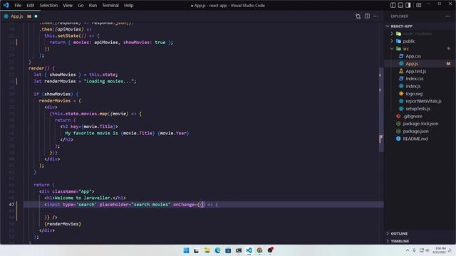 9 Add Search Input | React Tutorial For Beginners смотреть онлайн