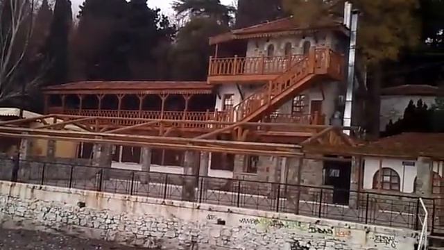 Гурзуф 10 декабря 2012 - слегка штормит... зима... смотреть онлайн