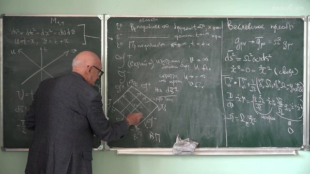 Гальцов Д.В. - Современный курс гравитации - 4. Диаграммы Пенроуза смотреть онлайн