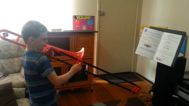 Ode to Joy. Alistair on the trombone (pbone) смотреть онлайн