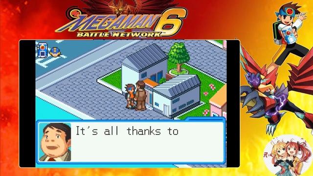 Let's play: Megaman Battle Network 6 Cybeast Falzar - New Town смотреть онлайн