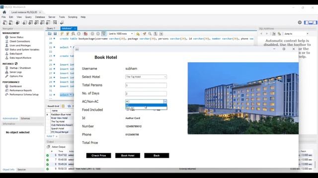 Travel and Tourist Management System using java смотреть онлайн