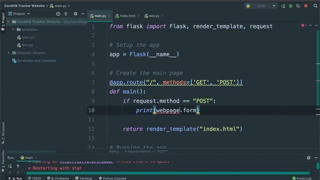 Covid 19 Tracking Website in Python (Part-2) смотреть онлайн