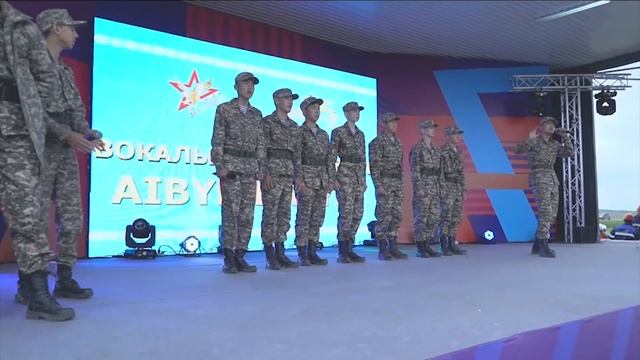 Республиканскому военно-патриотическому сбору молодежи "Айбын" - 7 лет! смотреть онлайн