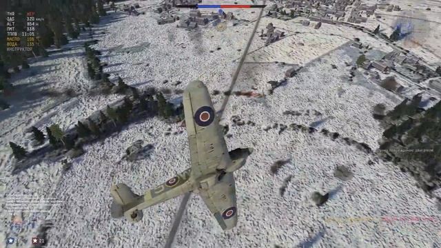Hurricane Mk IIB/Trop | Не шутите с Ураганом | War Thunder смотреть онлайн