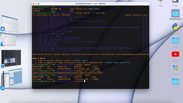 Docker | Telegram Bot | Как работает телеграм бот в докере? смотреть онлайн