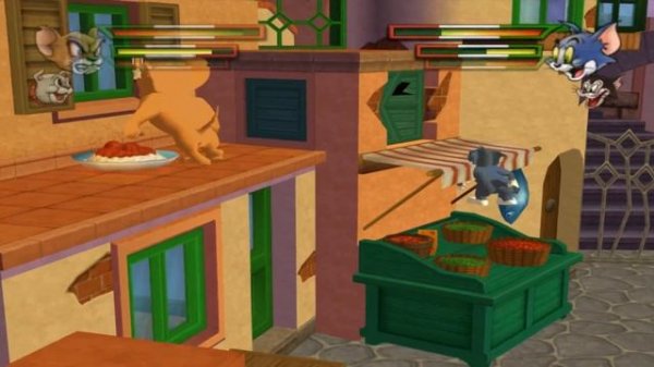 Tom and Jerry War of the Whiskers - Big Jerry and Tyke vs Tom and Butch - Best Funny Games HD