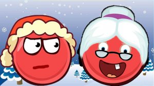 Новый КРАСНЫЙ ШАР, Красныш спасает бабушку, мультик игра, летсплей  #83