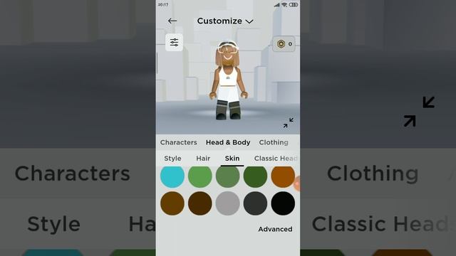 Как покрасить любую часть тела в роблокс?
